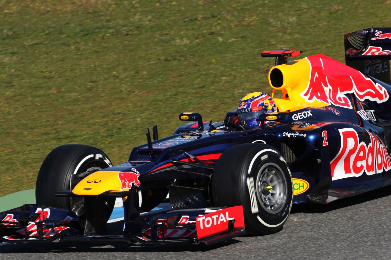 07.02.2012 Jerez, Spain,
Mark Webber (AUS), Red Bull Racing   - Formula 1 Testing, day 1 - Formula 1 World Championship