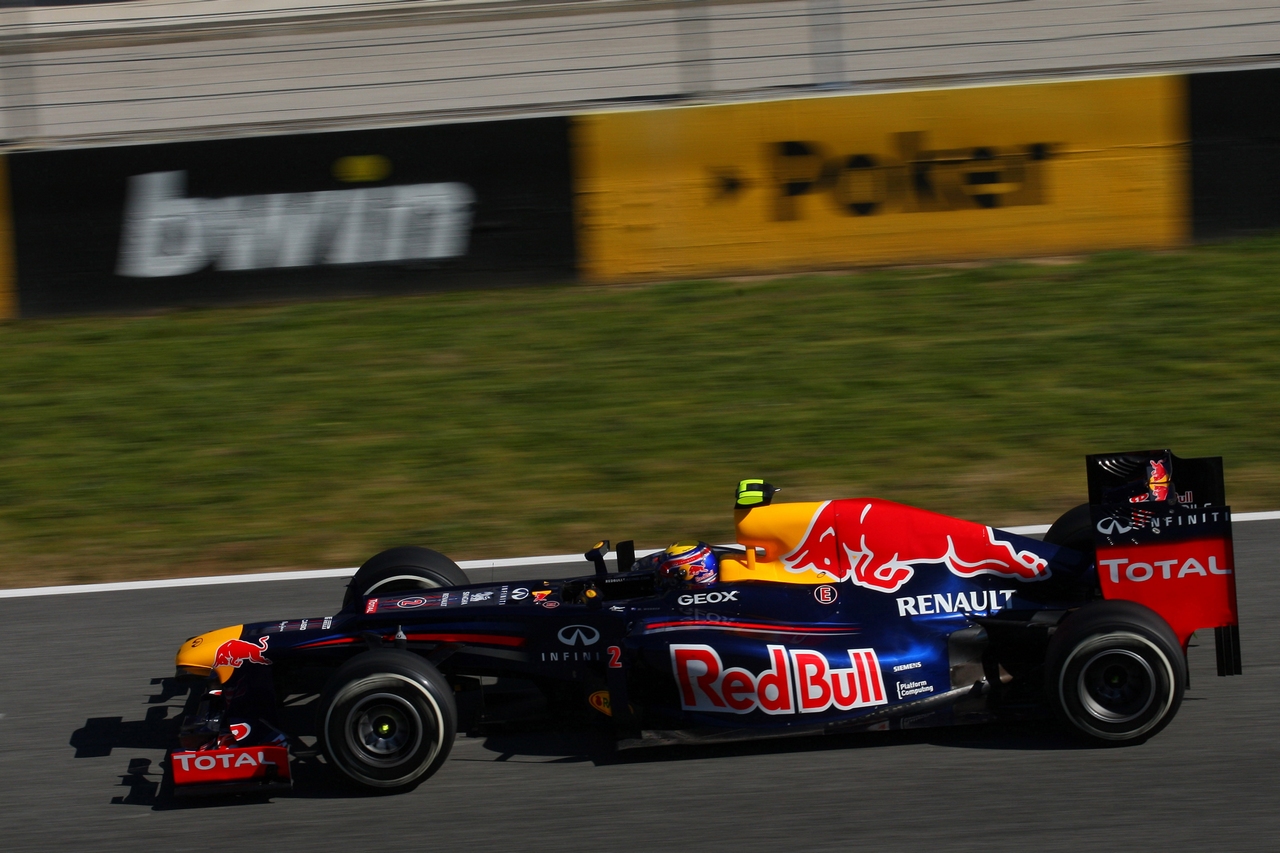 07.02.2012 Jerez, Spain,
Mark Webber (AUS), Red Bull Racing   - Formula 1 Testing, day 1 - Formula 1 World Championship 