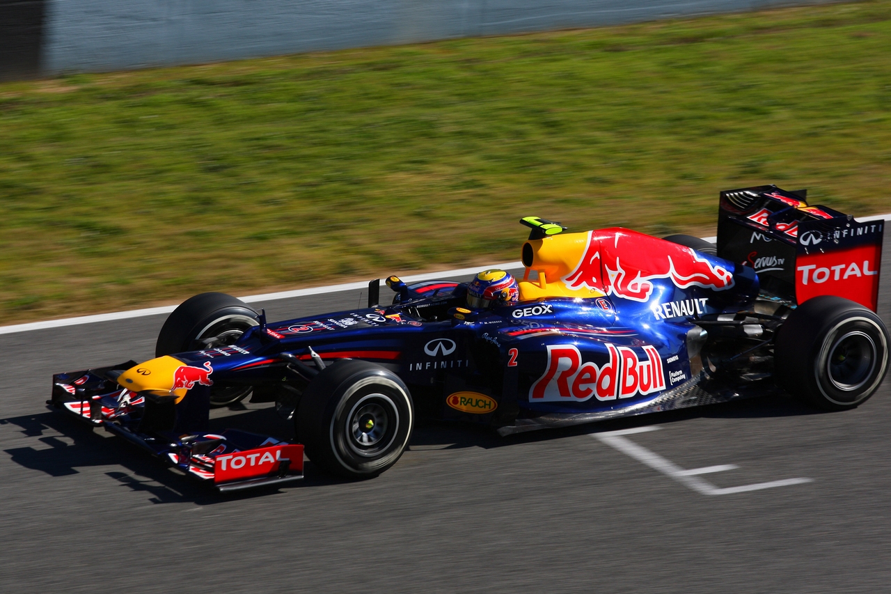 07.02.2012 Jerez, Spain,
Mark Webber (AUS), Red Bull Racing in the new RB8  - Formula 1 Testing, day 1 - Formula 1 World Championship