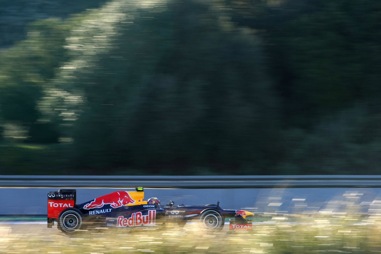 08.02.2012 Jerez, Spain,
Mark Webber (AUS), Red Bull Racing   - Formula 1 Testing, day 1 - Formula 1 World Championship 