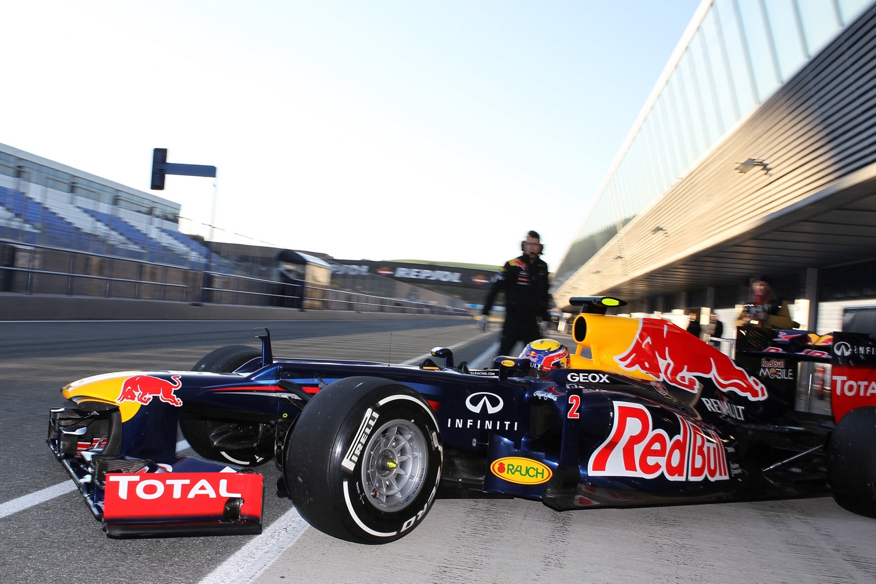 Red Bull Racing - Test F1 a Jerez 2012