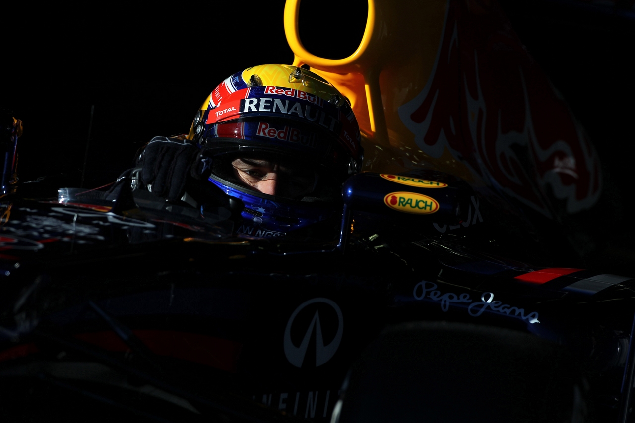 08.02.2012 Jerez, Spain,
Mark Webber (AUS), Red Bull Racing - Formula 1 Testing, day 1 - Formula 1 World Championship 