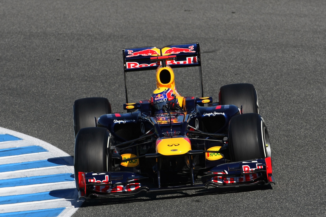 07.02.2012 Jerez, Spain,
Mark Webber (AUS), Red Bull Racing   - Formula 1 Testing, day 1 - Formula 1 World Championship 