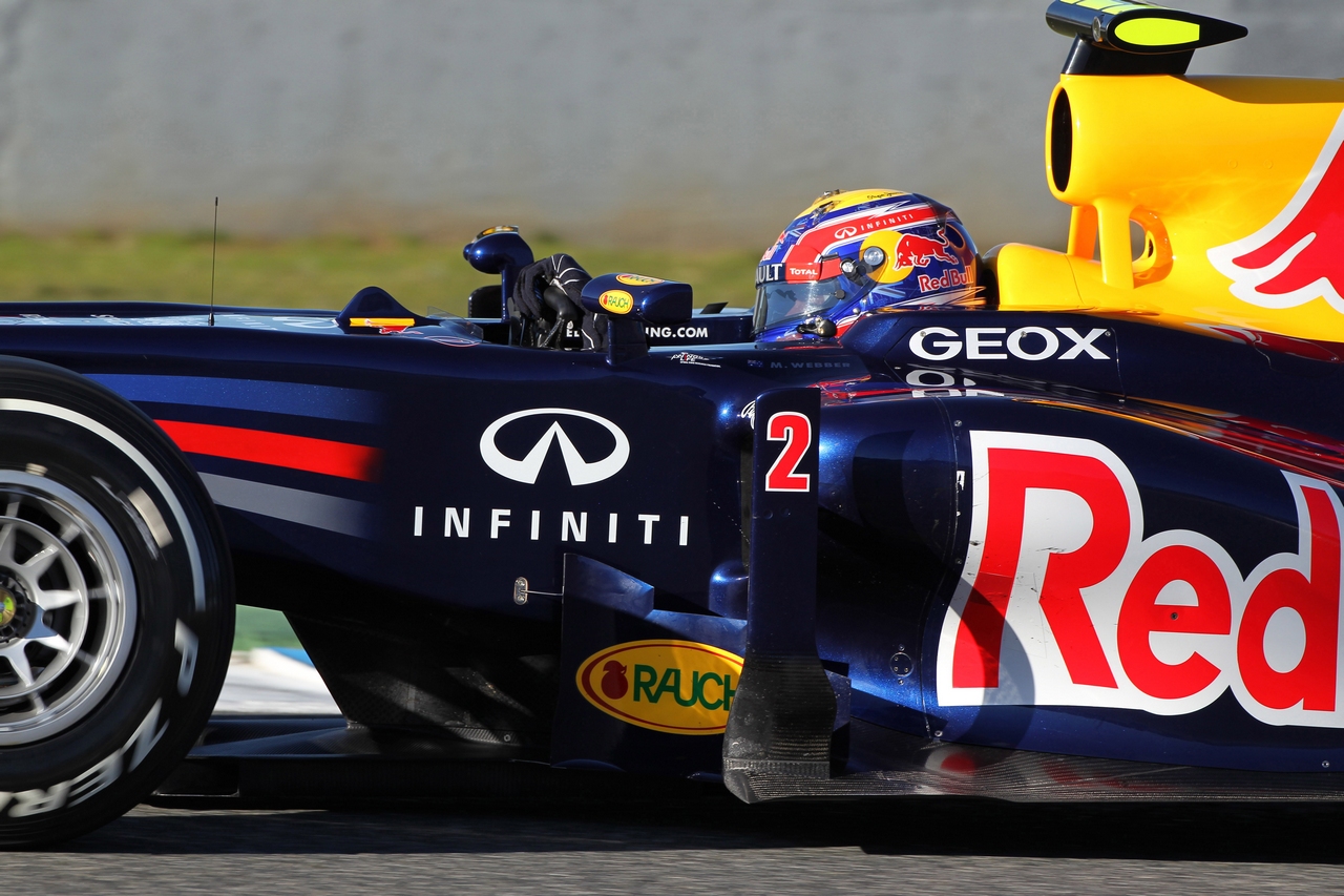 Red Bull Racing - Test F1 a Jerez 2012