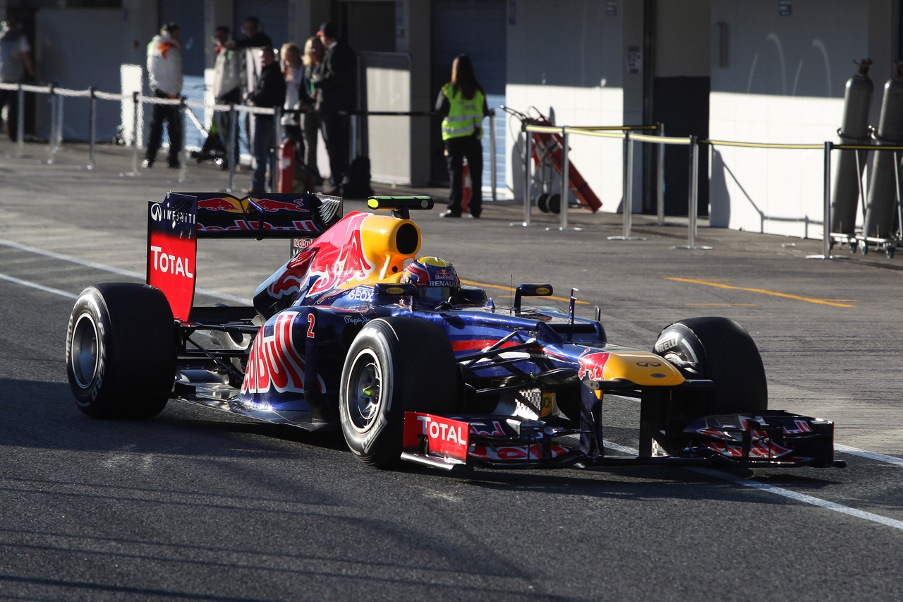 Red Bull Racing - Test F1 a Jerez 2012
