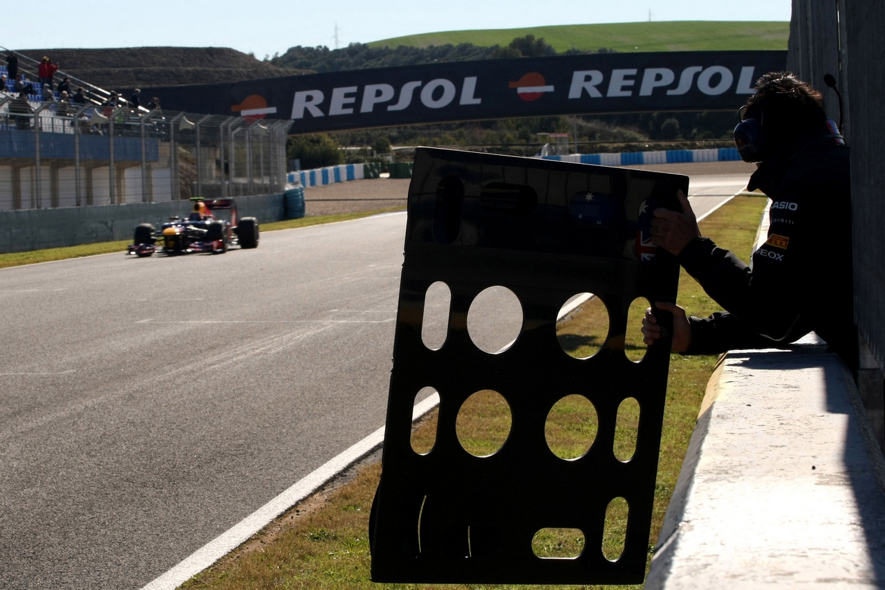 Red Bull Racing - Test F1 a Jerez 2012