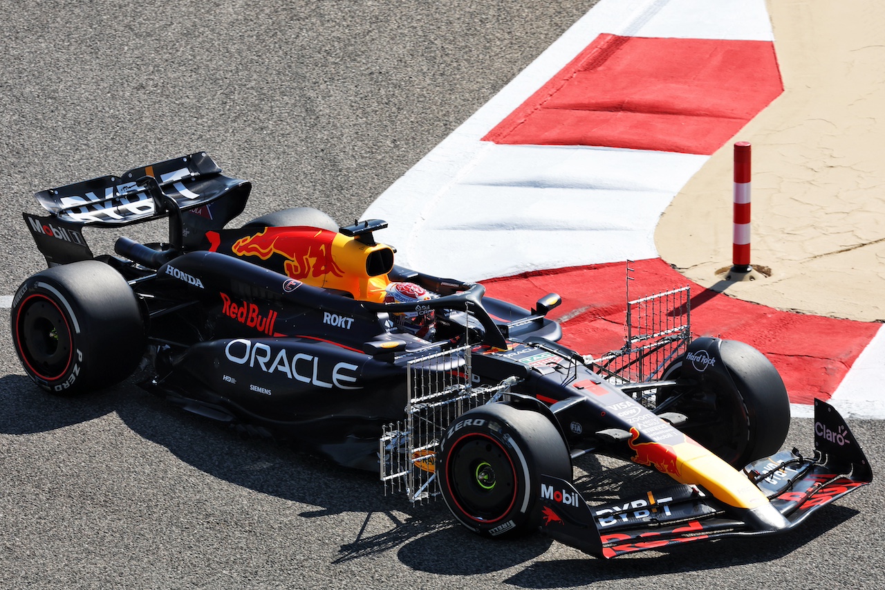 Max Verstappen (NLD) Red Bull Racing RB20.
21.02.2024. Formula 1 Testing, Sakhir, Bahrain, Day One.
- www.xpbimages.com, EMail: requests@xpbimages.com © Copyright: Bearne / XPB Images