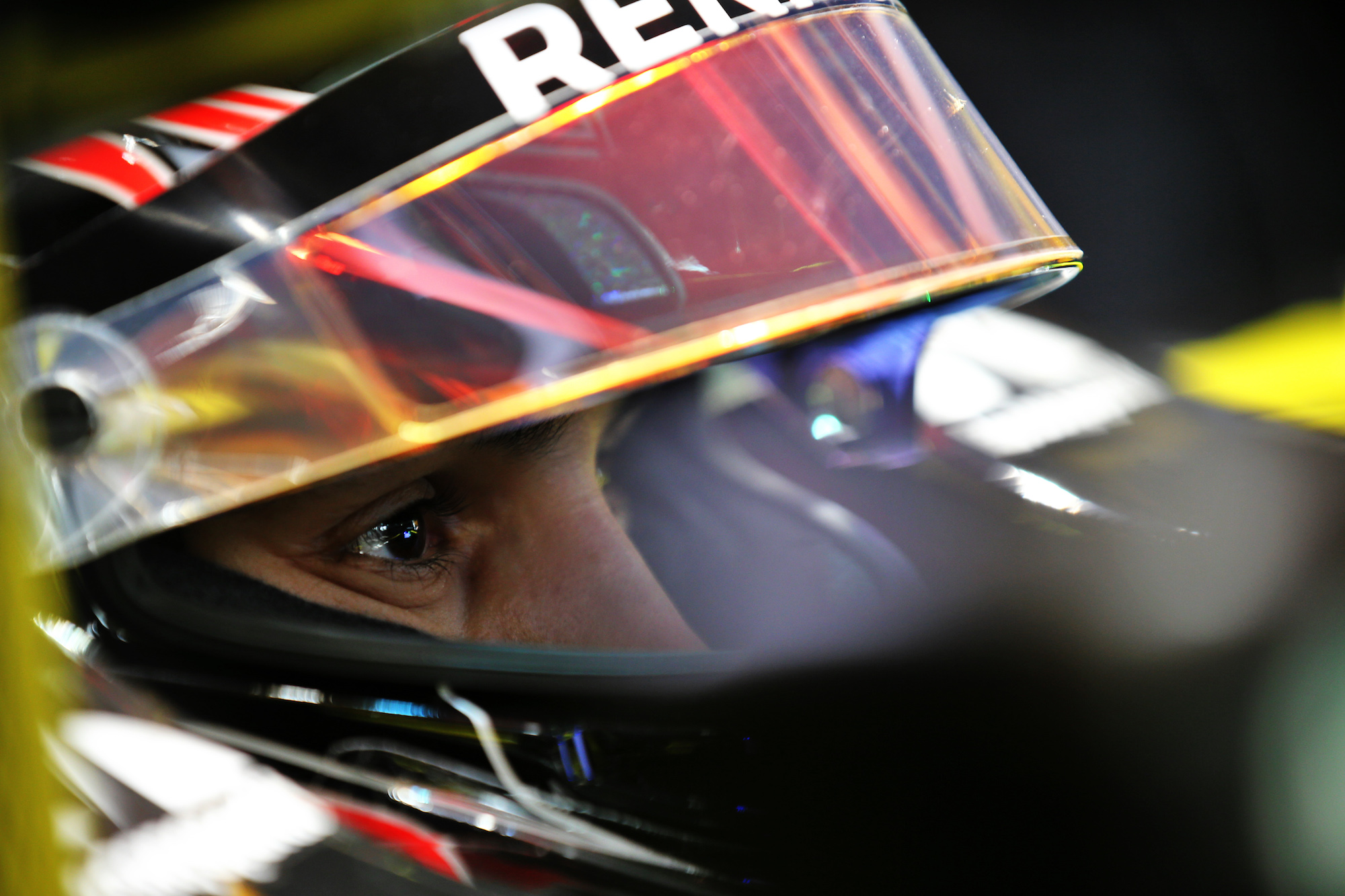 Renault, Esteban Ocon - Test Abu Dhabi 2019