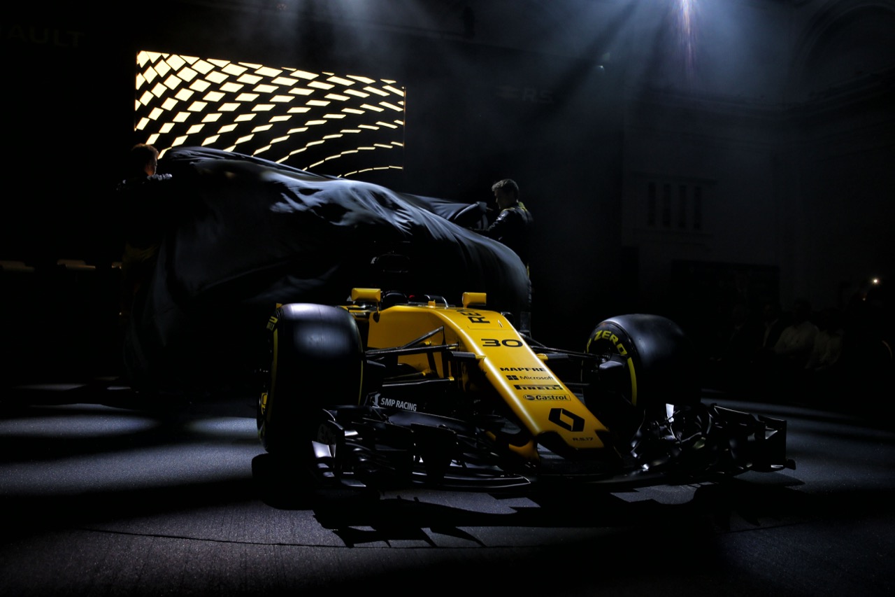 The Renault Sport F1 Team RS17 is unveiled.
21.02.2017.