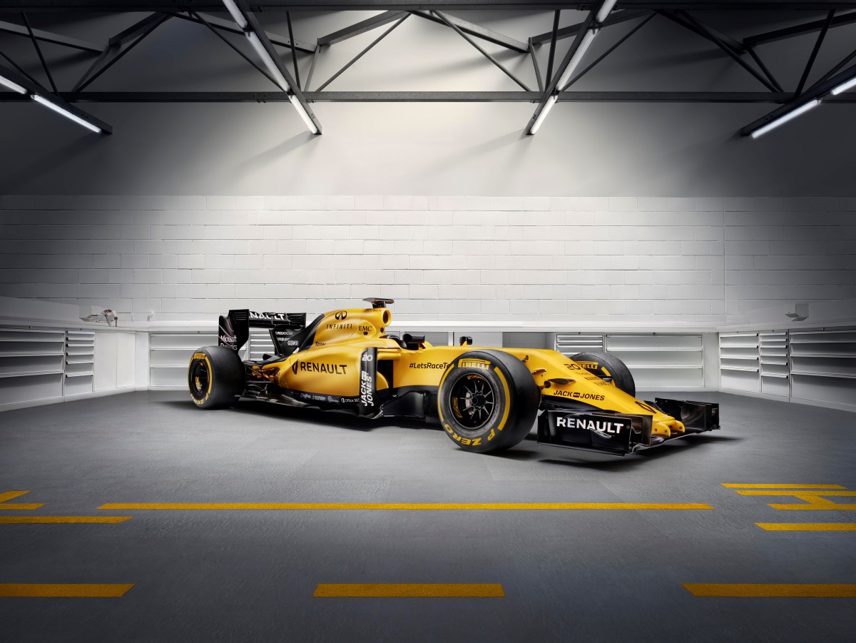 Renault F1 RS16 Livrea Gialla