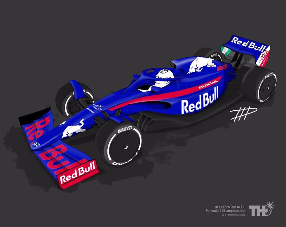 Render F1 2021 - Tim Holmes