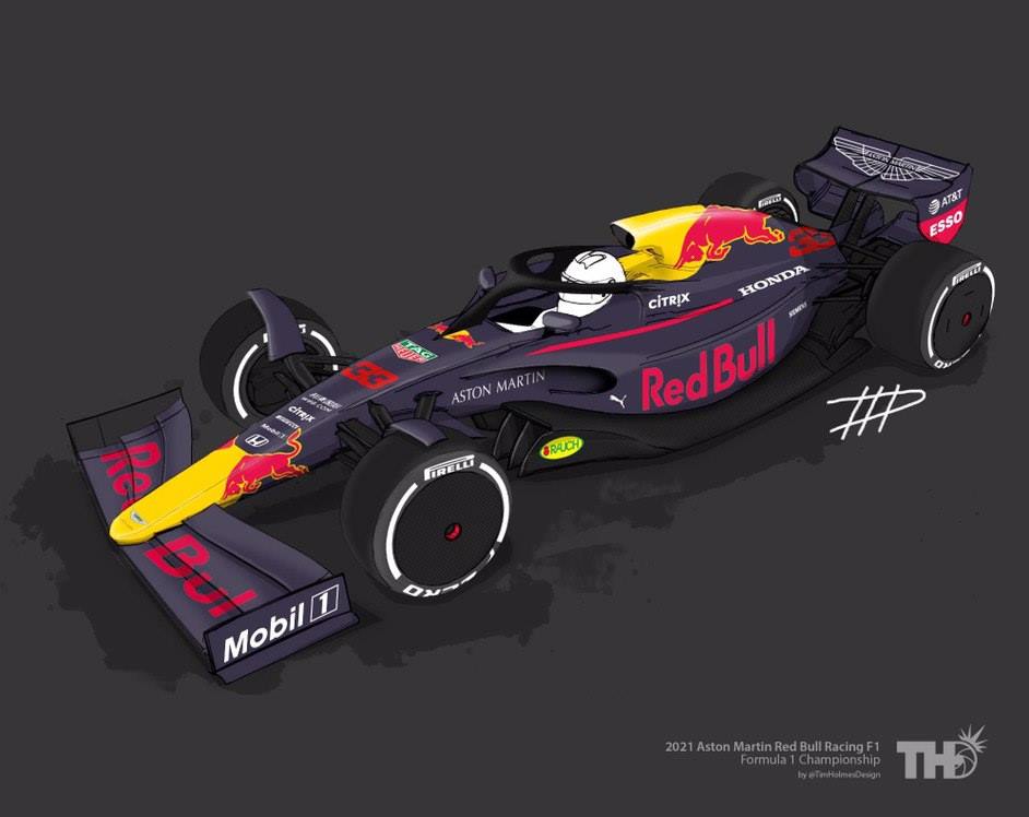 Render F1 2021 - Tim Holmes