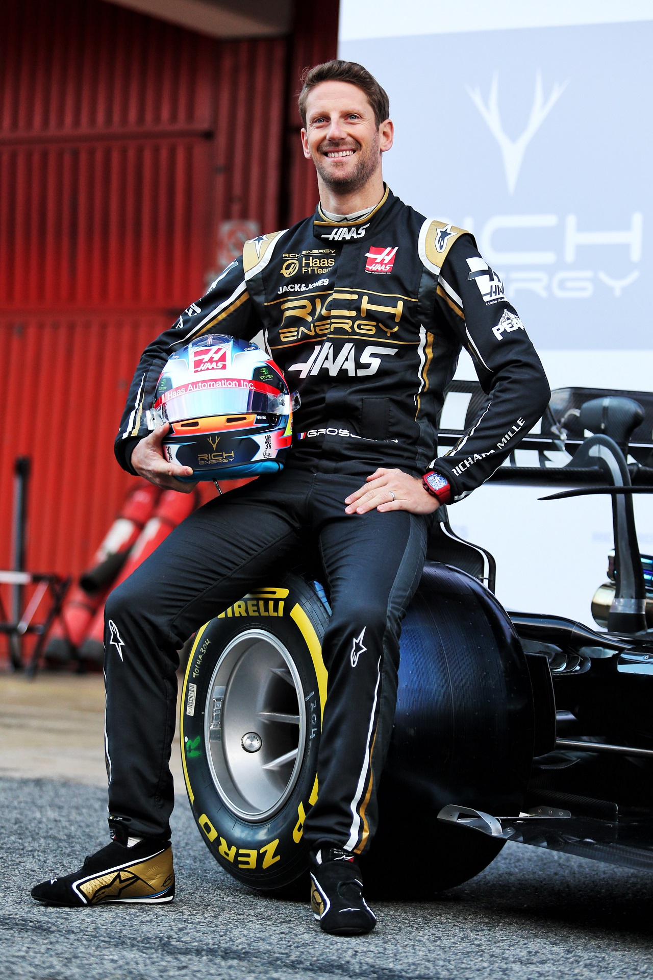 Romain Grosjean (FRA) Haas F1 Team VF-19.
18.02.2019.