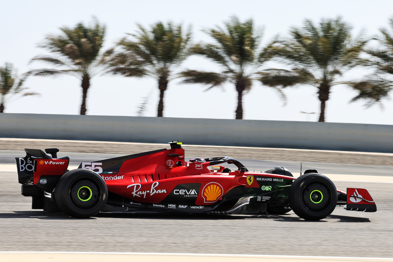 Carlos Sainz Jr (ESP) Ferrari SF-23.
23.02.2023. Formula 1 Testing, Sakhir, Bahrain, Day One.
- www.xpbimages.com, EMail: requests@xpbimages.com © Copyright: Bearne / XPB Images