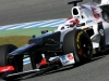 Sauber C31 Shakedown a Jerez