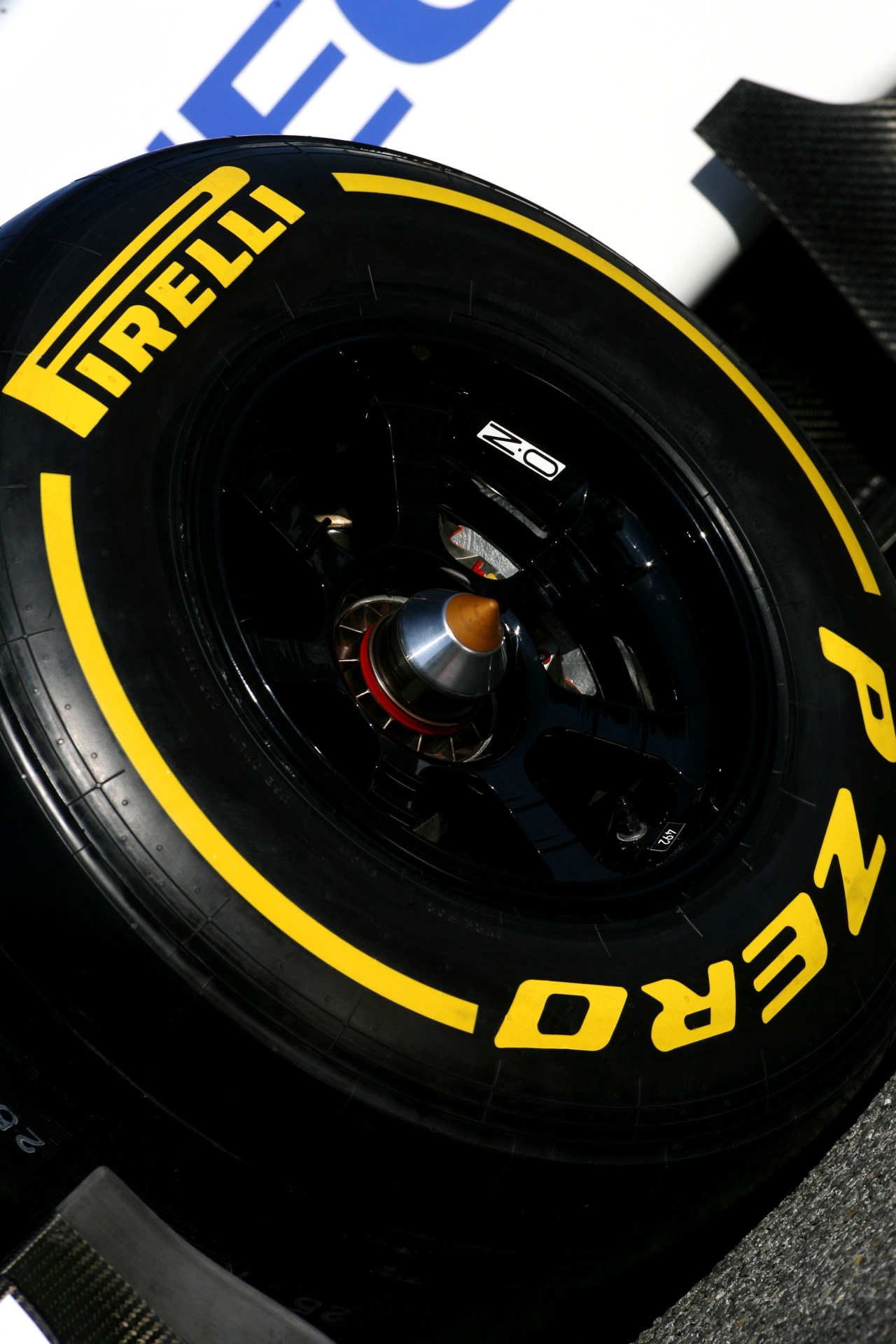 
Pirelli tire - Sauber C31 Ferrari Launch 