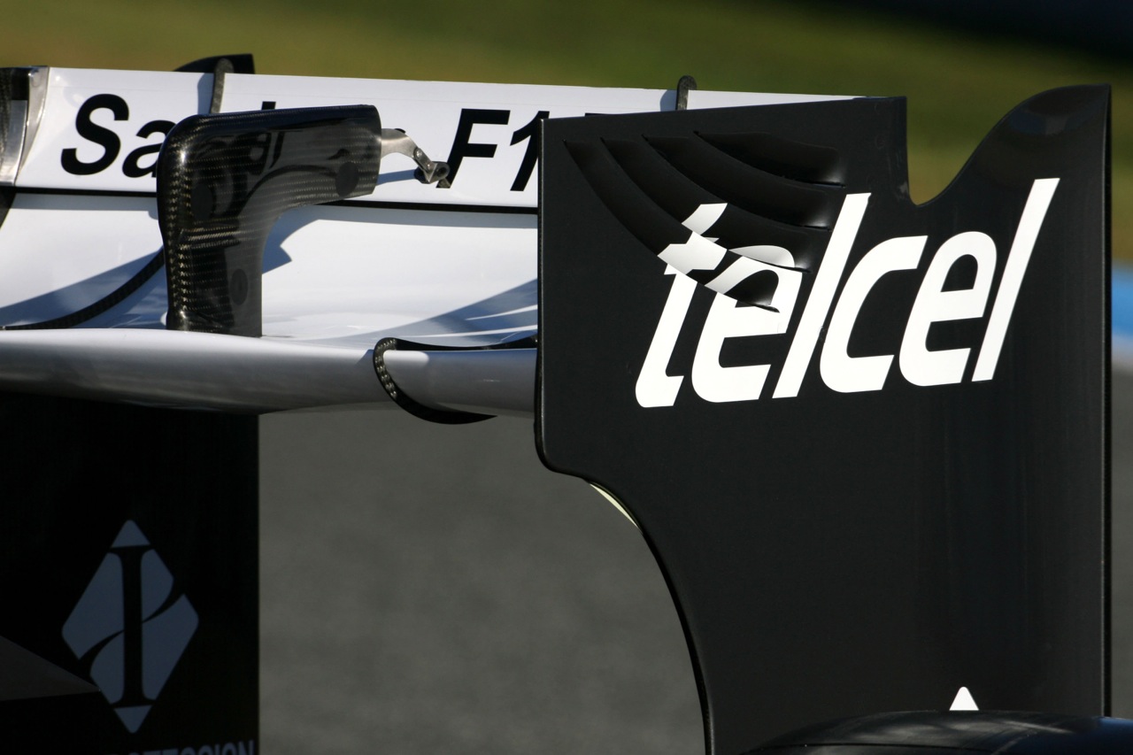  
Technical detail, rear wing - Sauber C31 Ferrari Launch 