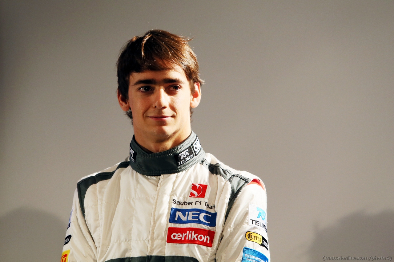 Esteban Gutierrez (MEX) Sauber.

