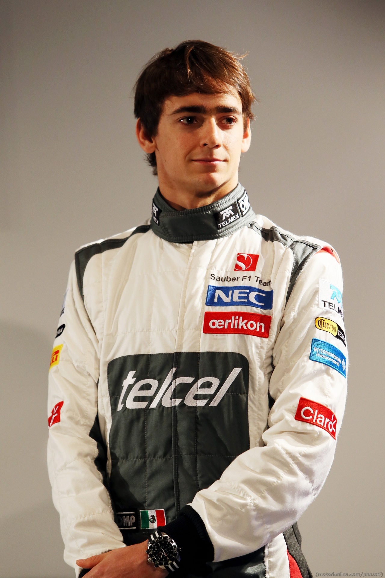 Esteban Gutierrez (MEX) Sauber.
