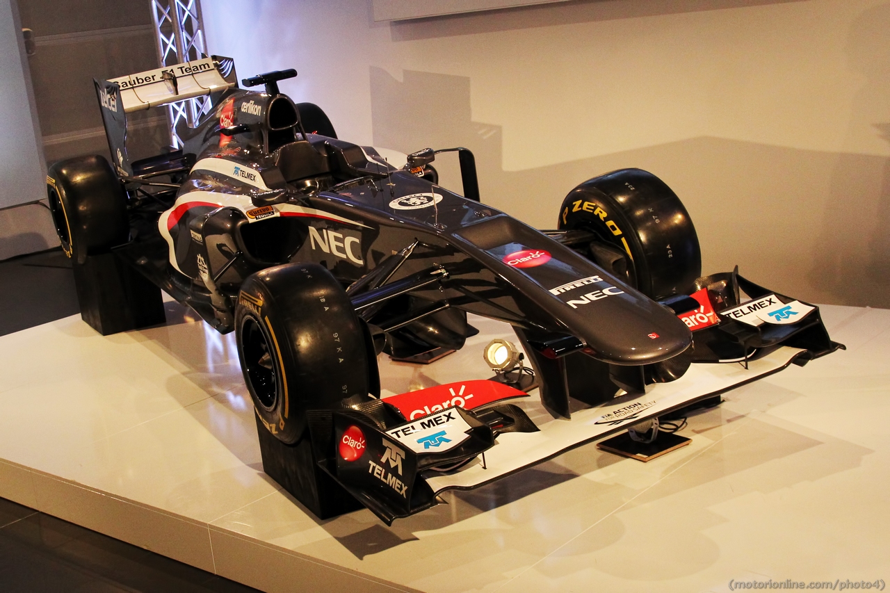 The new Sauber C32.
