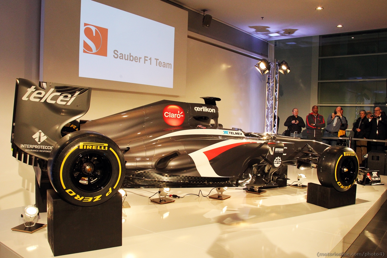 The new Sauber C32.
