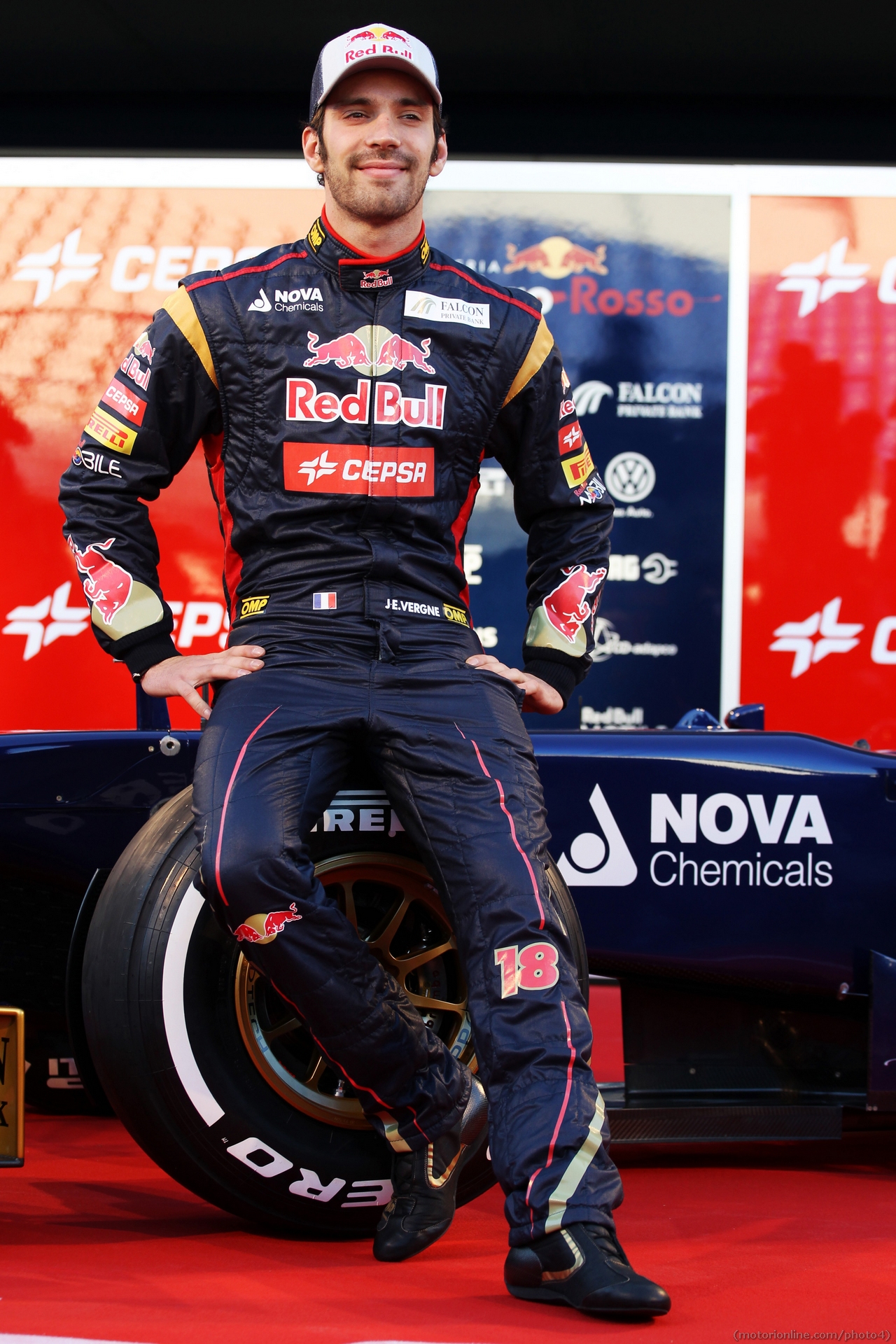 Jean-Eric Vergne (FRA) Scuderia Toro Rosso.
