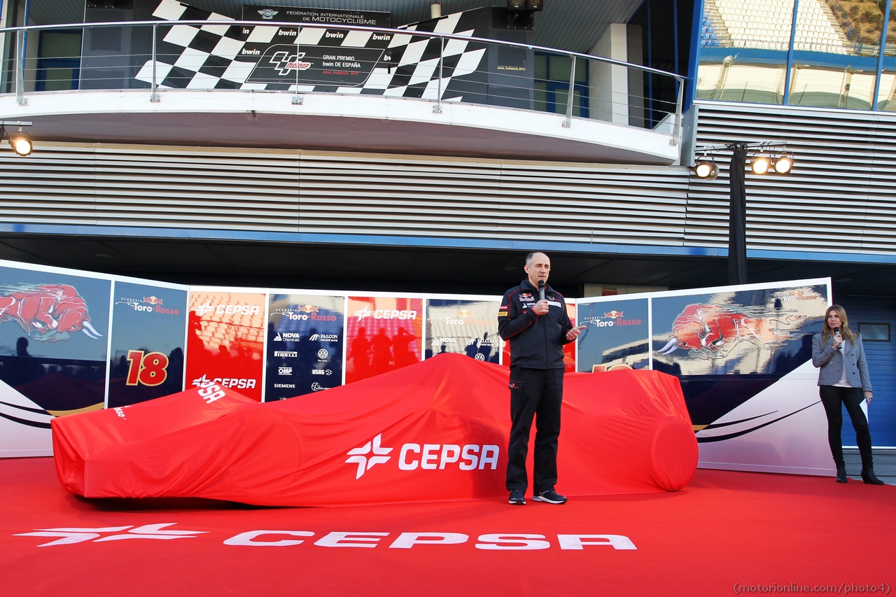 Franz Tost (AUT) Scuderia Toro Rosso Team Principal.

