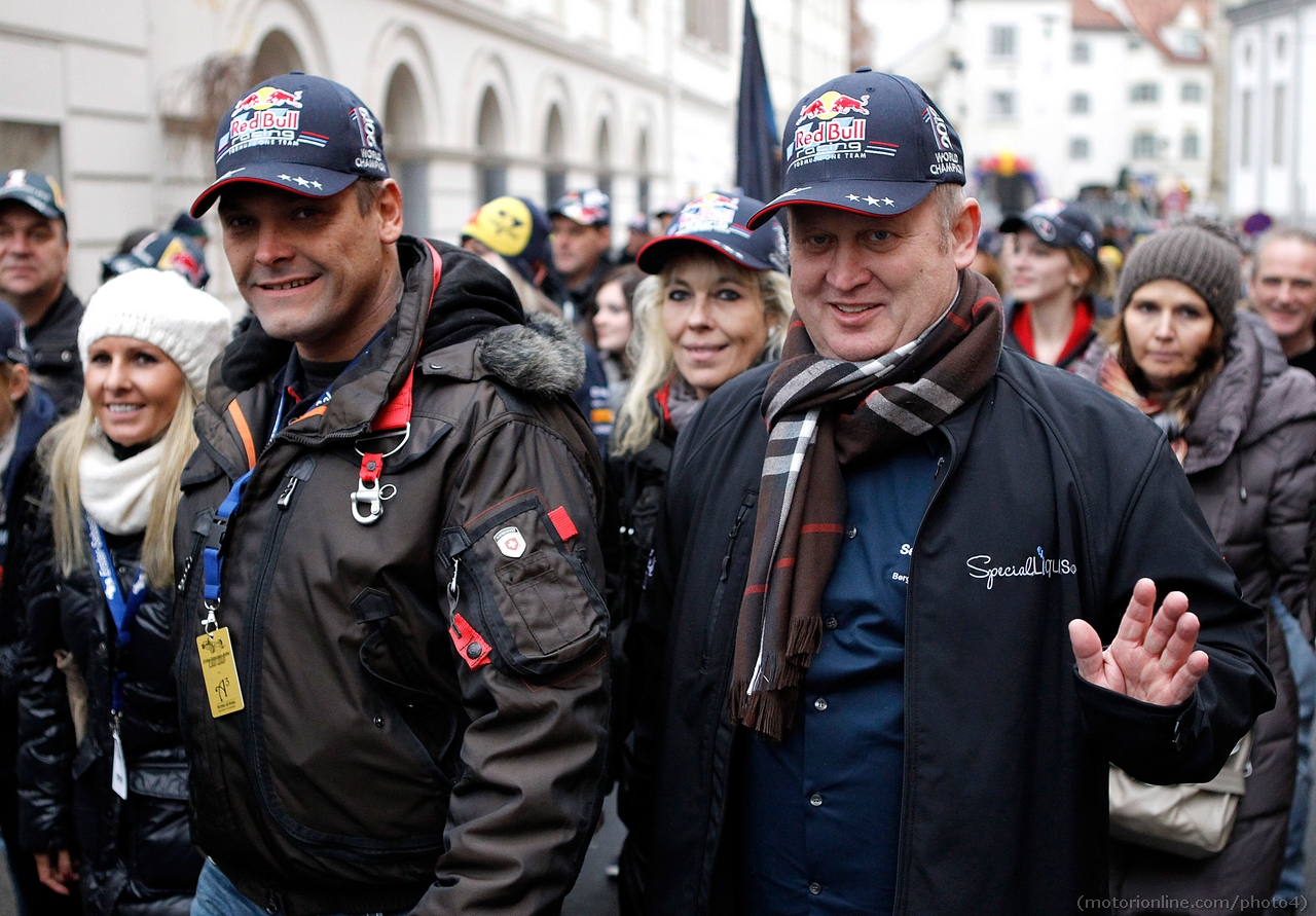 Sebastian Vettel Red Bull Show Run in Graz, Austria 01 Dicembre 2012