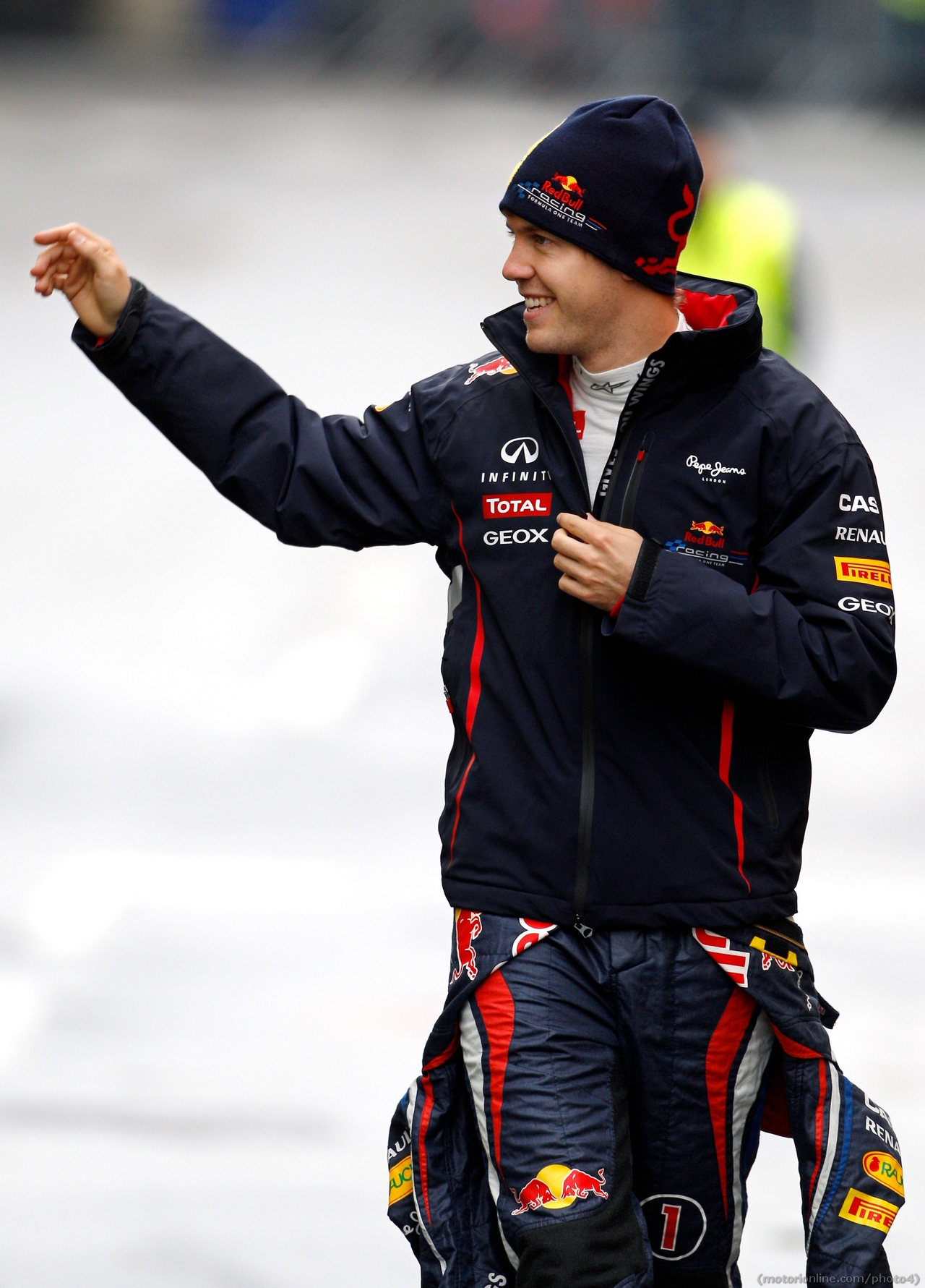 Sebastian Vettel Red Bull Show Run in Graz, Austria 01 Dicembre 2012