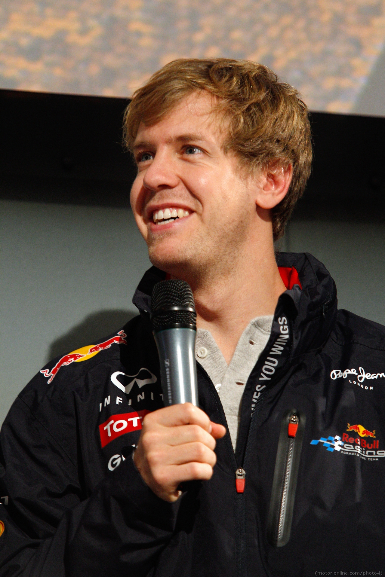 Sebastian Vettel Red Bull Show Run in Graz, Austria 01 Dicembre 2012