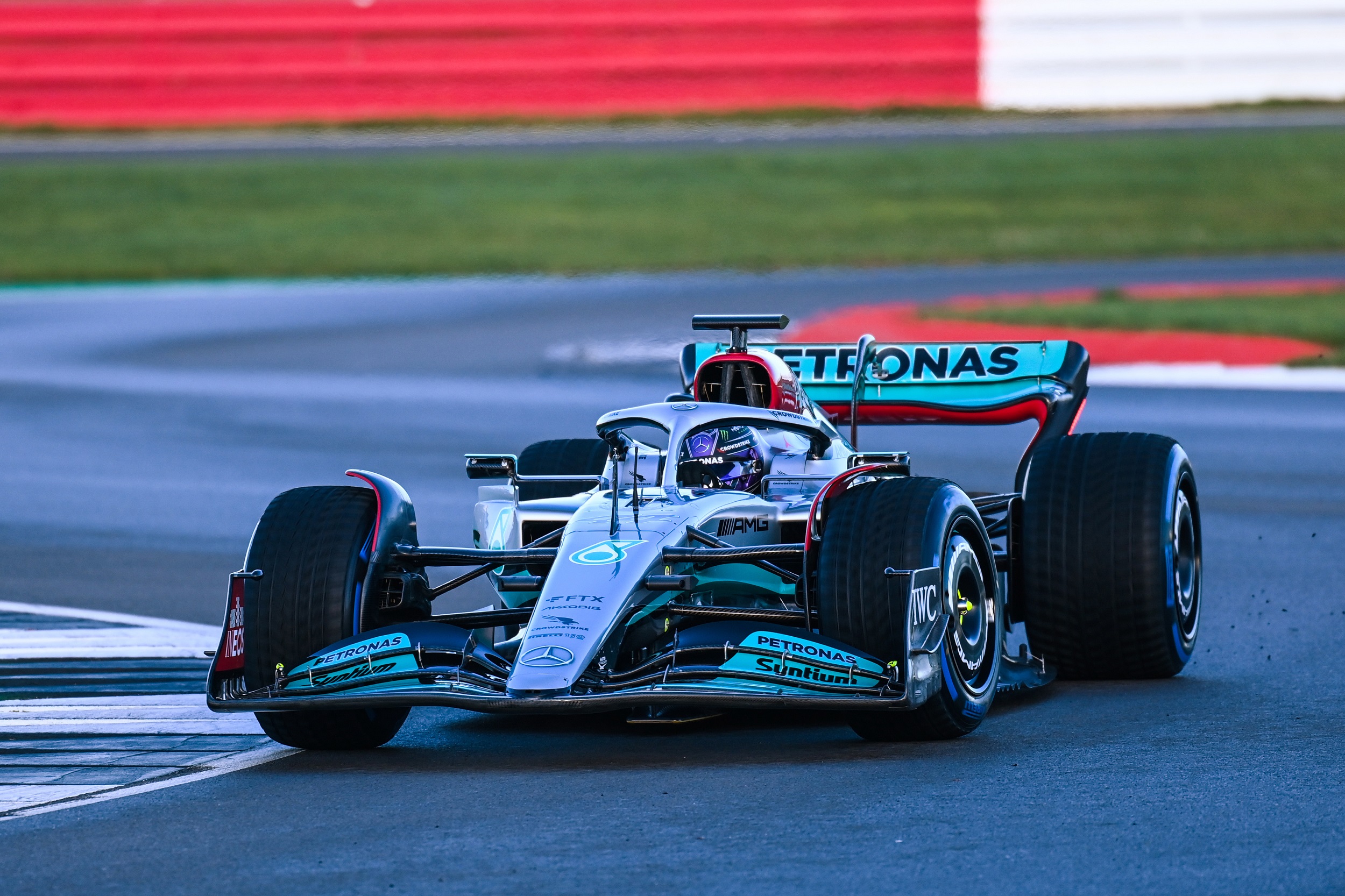 SHAKEDOWN MERCEDES W13 A SILVERSTONE