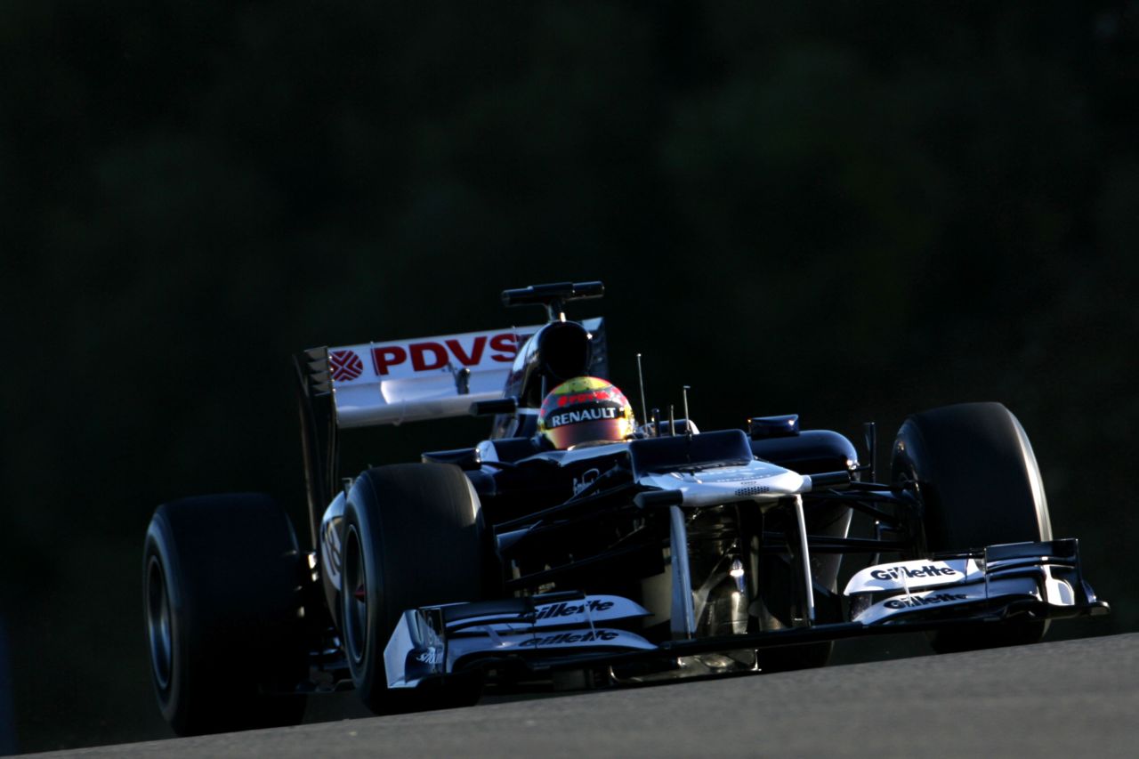 08.02.2012 Jerez, Spain,
Pastor Maldonado (VEN), Williams F1 Team   - Formula 1 Testing, day 1 - Formula 1 World Championship 