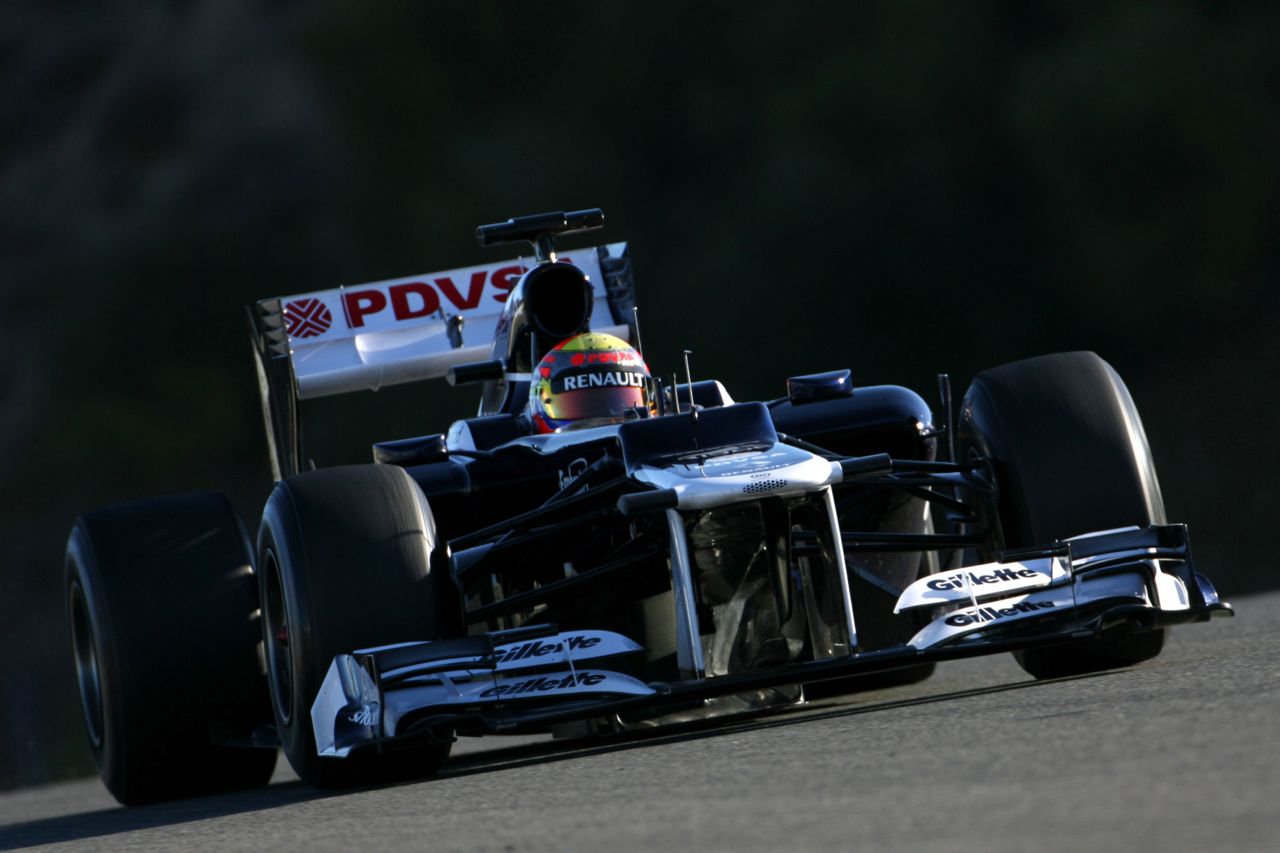 08.02.2012 Jerez, Spain,
Pastor Maldonado (VEN), Williams F1 Team   - Formula 1 Testing, day 1 - Formula 1 World Championship 