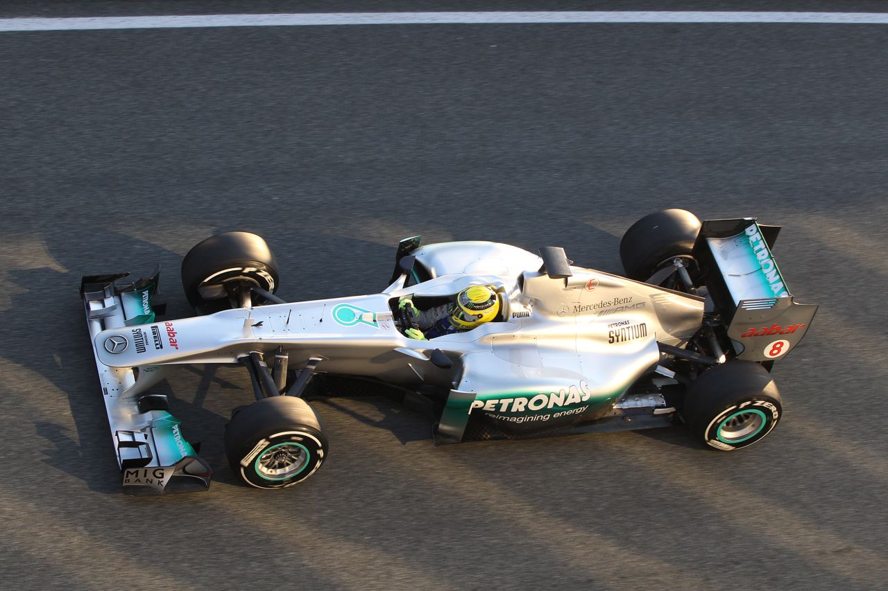 07.02.2012 Jerez, Spain,
Nico Rosberg (GER), Mercedes GP Petronas F1 Team   - Formula 1 Testing, day 1 - Formula 1 World Championship 