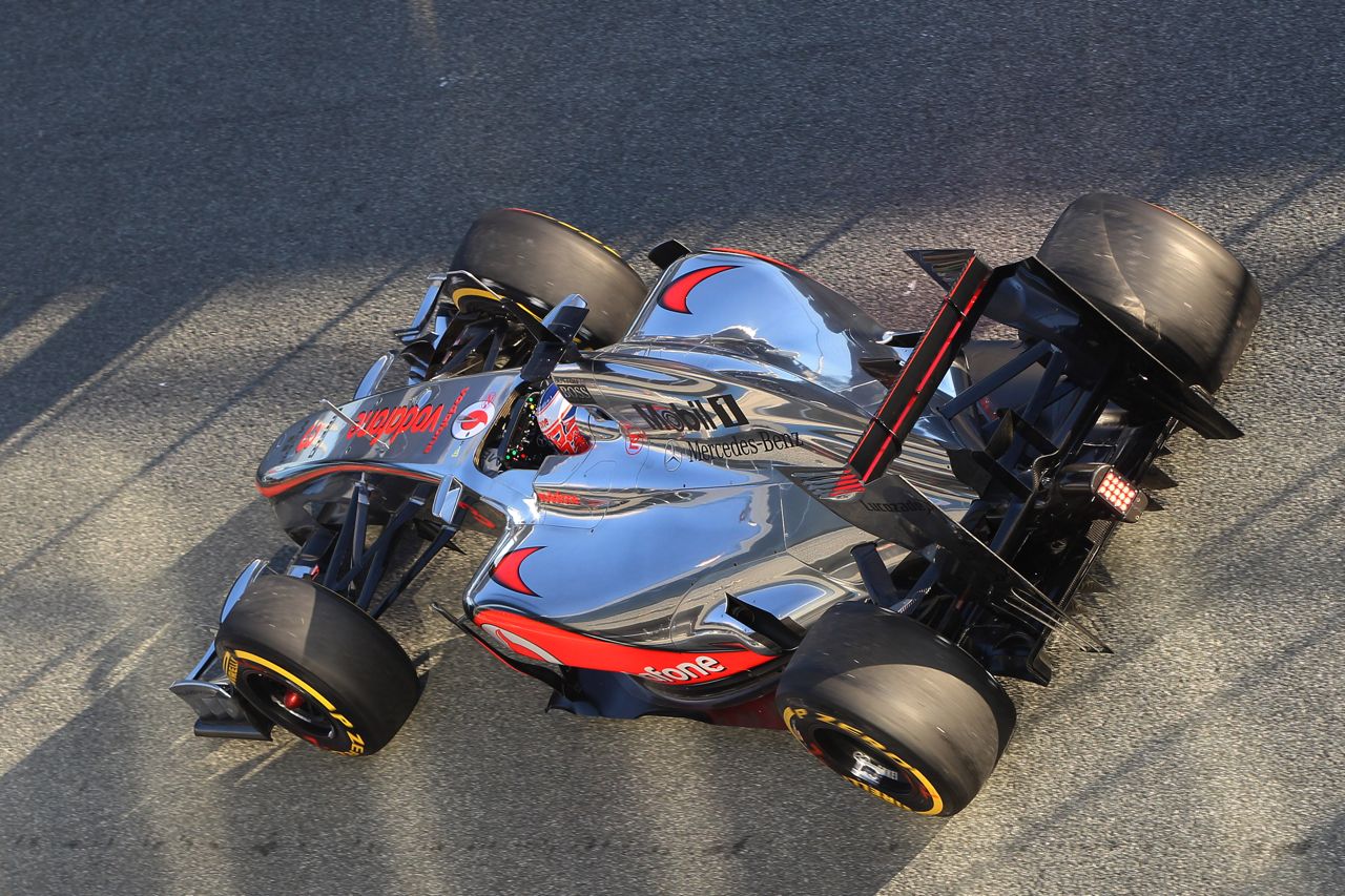 07.02.2012 Jerez, Spain,
Jenson Button (GBR), McLaren Mercedes   - Formula 1 Testing, day 1 - Formula 1 World Championship 