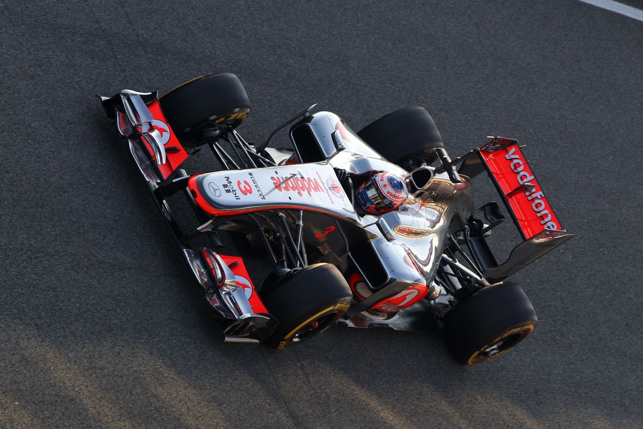 07.02.2012 Jerez, Spain,
Jenson Button (GBR), McLaren Mercedes   - Formula 1 Testing, day 1 - Formula 1 World Championship 