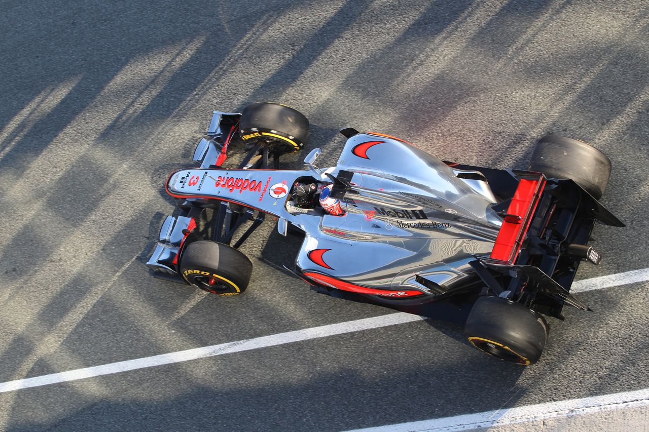 07.02.2012 Jerez, Spain,
Jenson Button (GBR), McLaren Mercedes   - Formula 1 Testing, day 1 - Formula 1 World Championship 