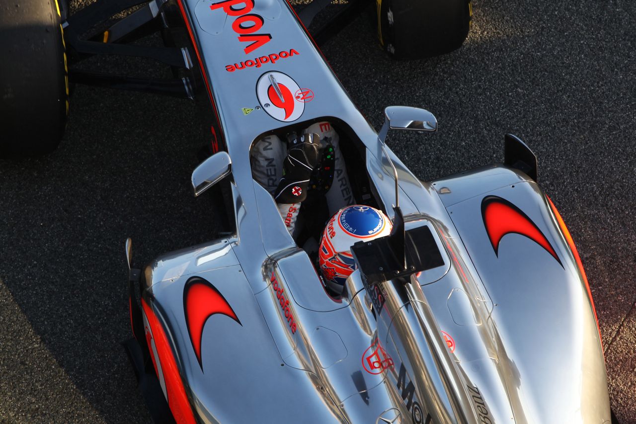 07.02.2012 Jerez, Spain,
Jenson Button (GBR), McLaren Mercedes - Formula 1 Testing, day 1 - Formula 1 World Championship 