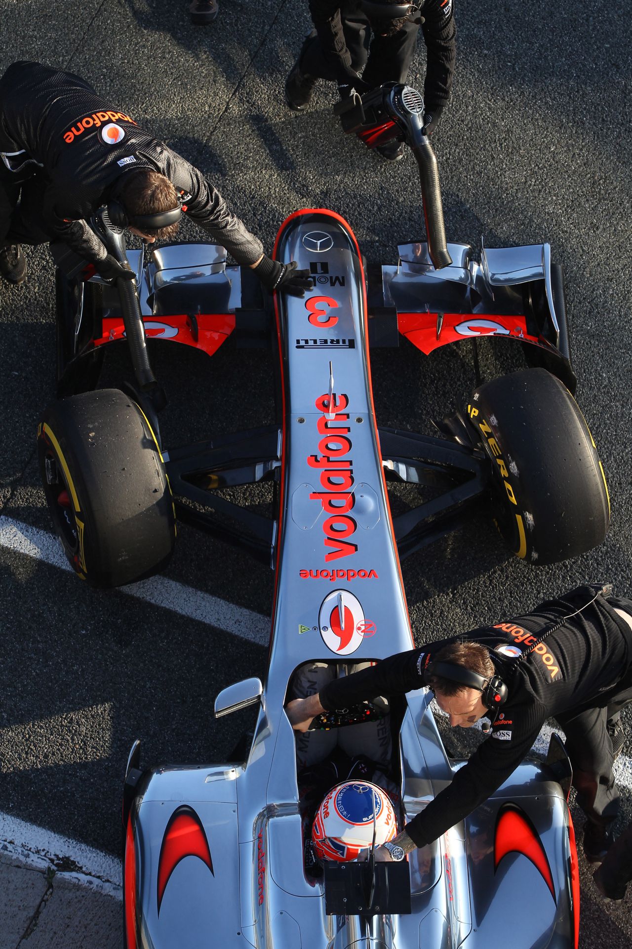 07.02.2012 Jerez, Spain,
Jenson Button (GBR), McLaren Mercedes   - Formula 1 Testing, day 1 - Formula 1 World Championship 