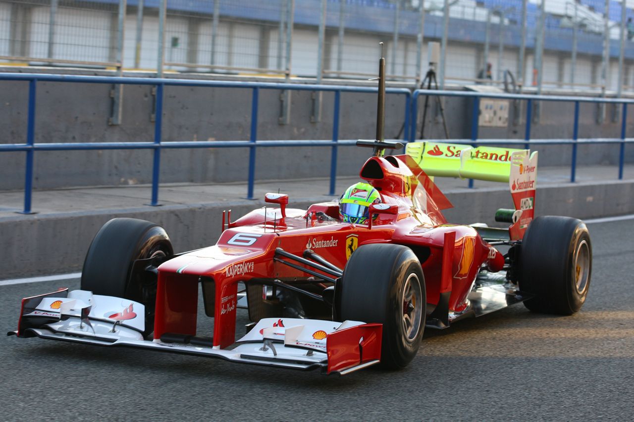 07.02.2012 Jerez, Spain,
Felipe Massa (BRA), Scuderia Ferrari   - Formula 1 Testing, day 1 - Formula 1 World Championship 