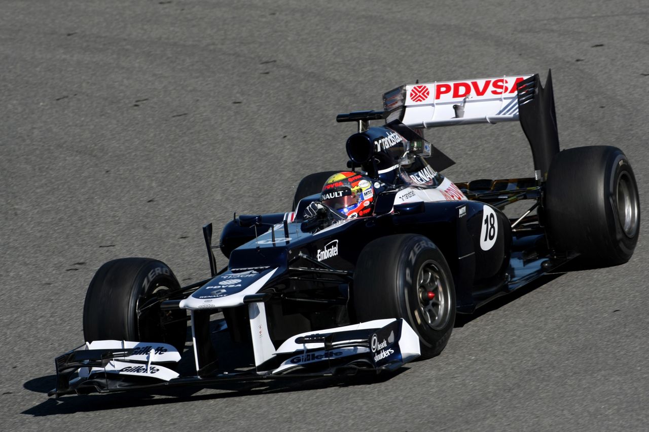 07.02.2012 Jerez, Spain,
Pastor Maldonado (VEN), Williams F1 Team   - Formula 1 Testing, day 1 - Formula 1 World Championship 