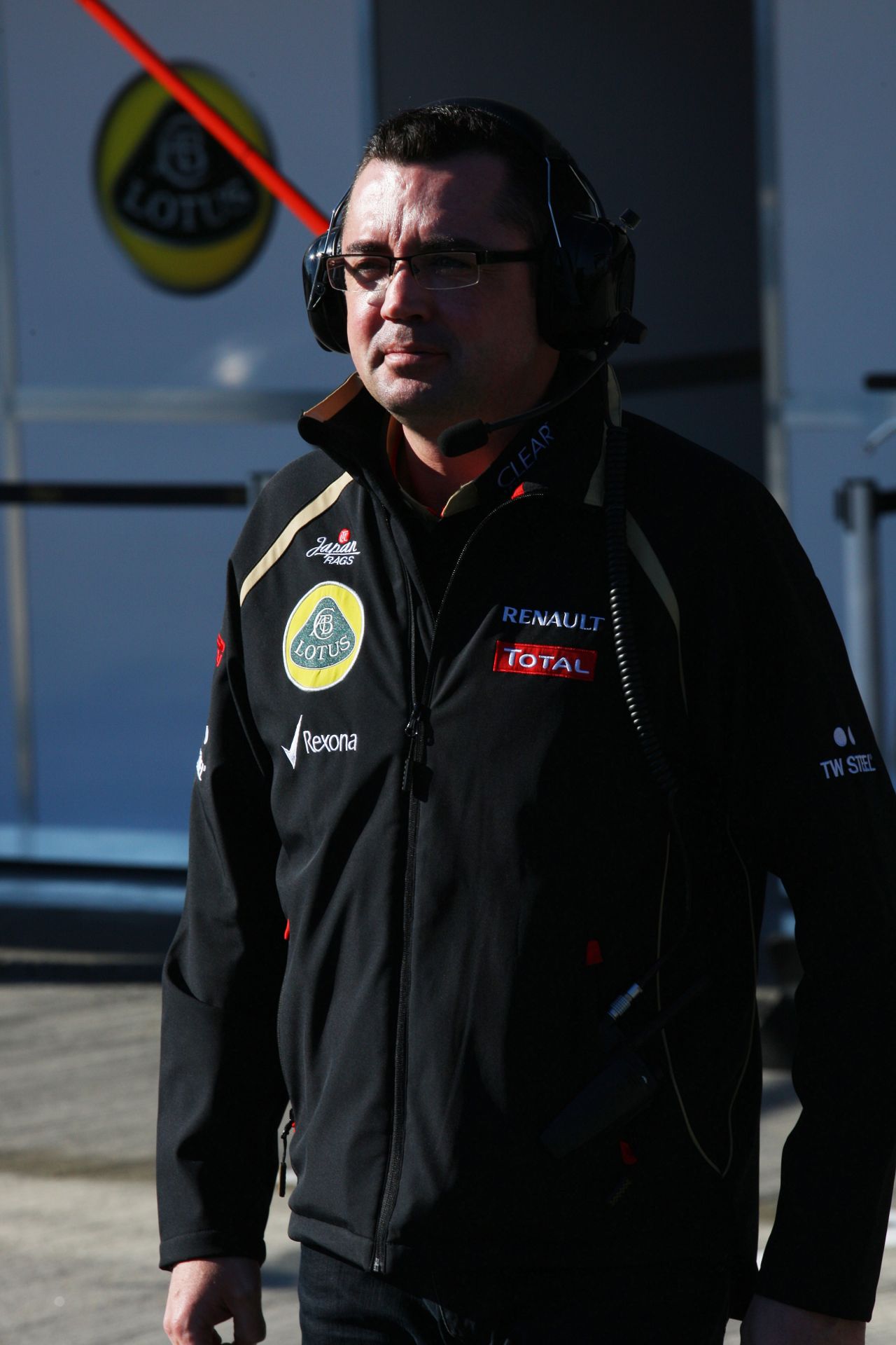 07.02.2012 Jerez, Spain,
Eric Boullier (FRA), Team Principal, Lotus Renault GP   - Formula 1 Testing, day 1 - Formula 1 World Championship 