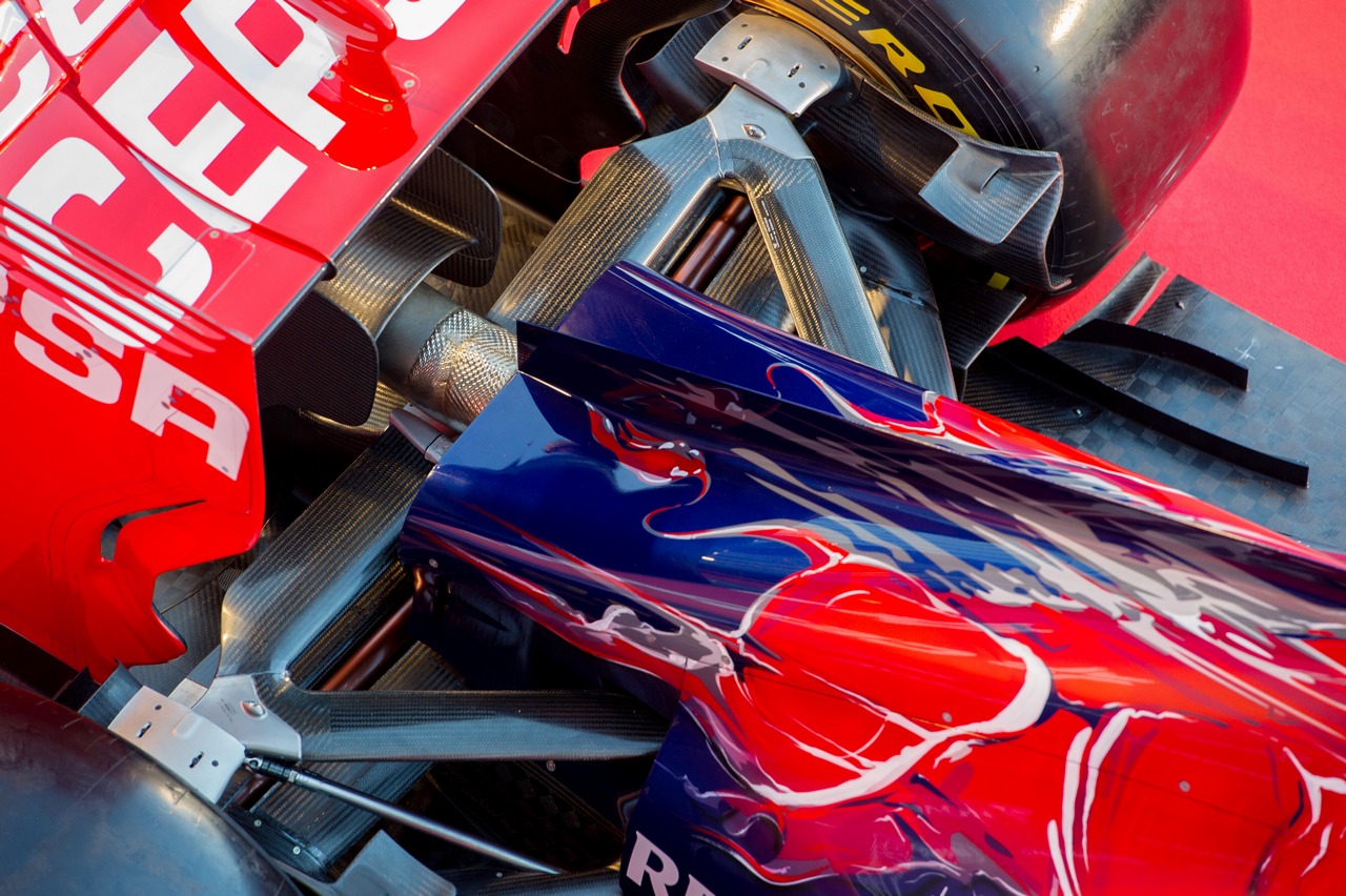 Scuderia Toro Rosso STR9 engine cover detail.
27.01.2014. Formula One Testing, Preparations, Jerez, Spain.