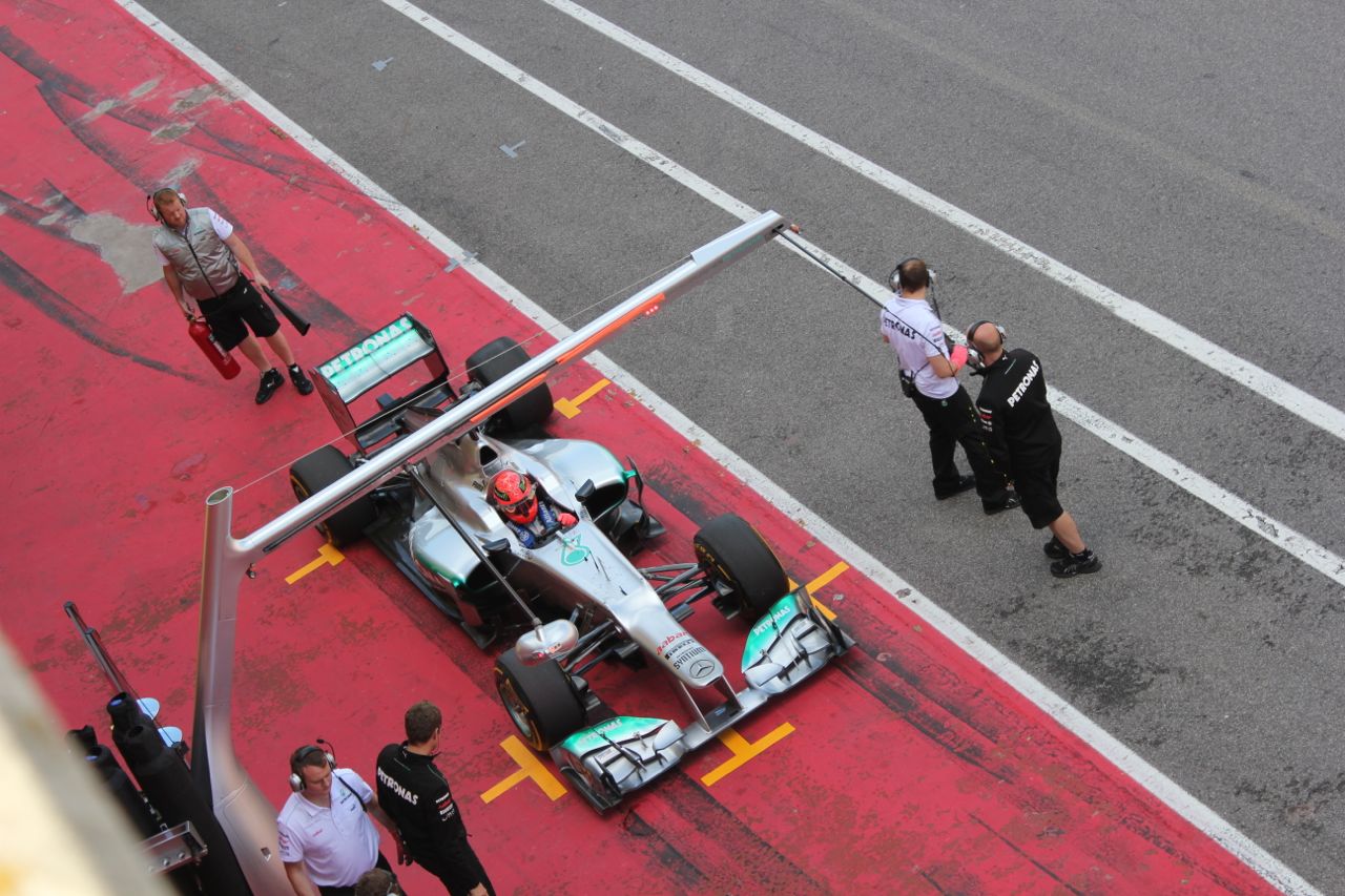 Test F1 Mugello Maggio 2012 - Mercoledi