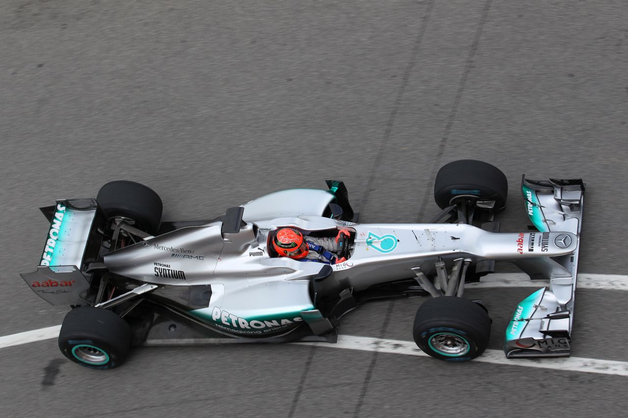 Michael Schumacher (GER), Mercedes AMG Petronas 
02.05.2012. Formula 1 World Championship, Testing, Mugello, Italy 
