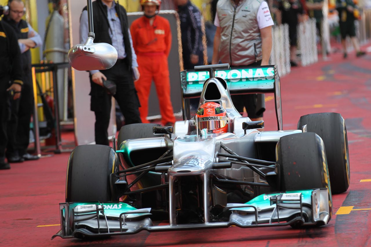Michael Schumacher (GER), Mercedes AMG Petronas 
02.05.2012. Formula 1 World Championship, Testing, Mugello, Italy 
 