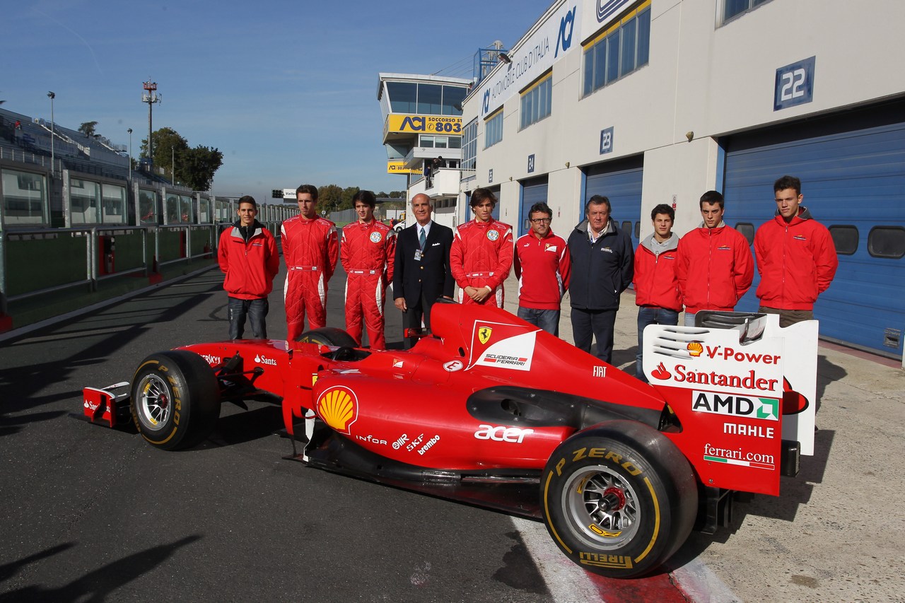 Test Ferrari F60 Piloti Formula 3, Vallelunga, 09-11-2012