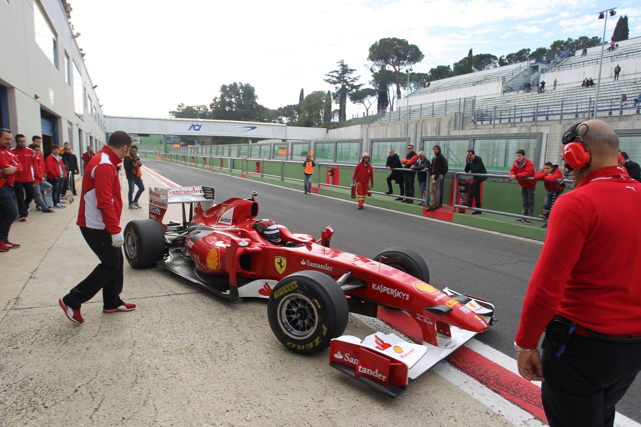 Test Ferrari F60 Piloti Formula 3, Vallelunga, 09-11-2012