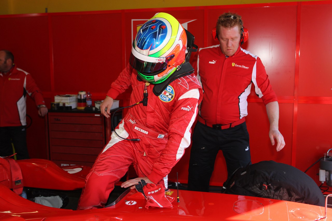 Test Ferrari F60 Piloti Formula 3, Vallelunga, 09-11-2012