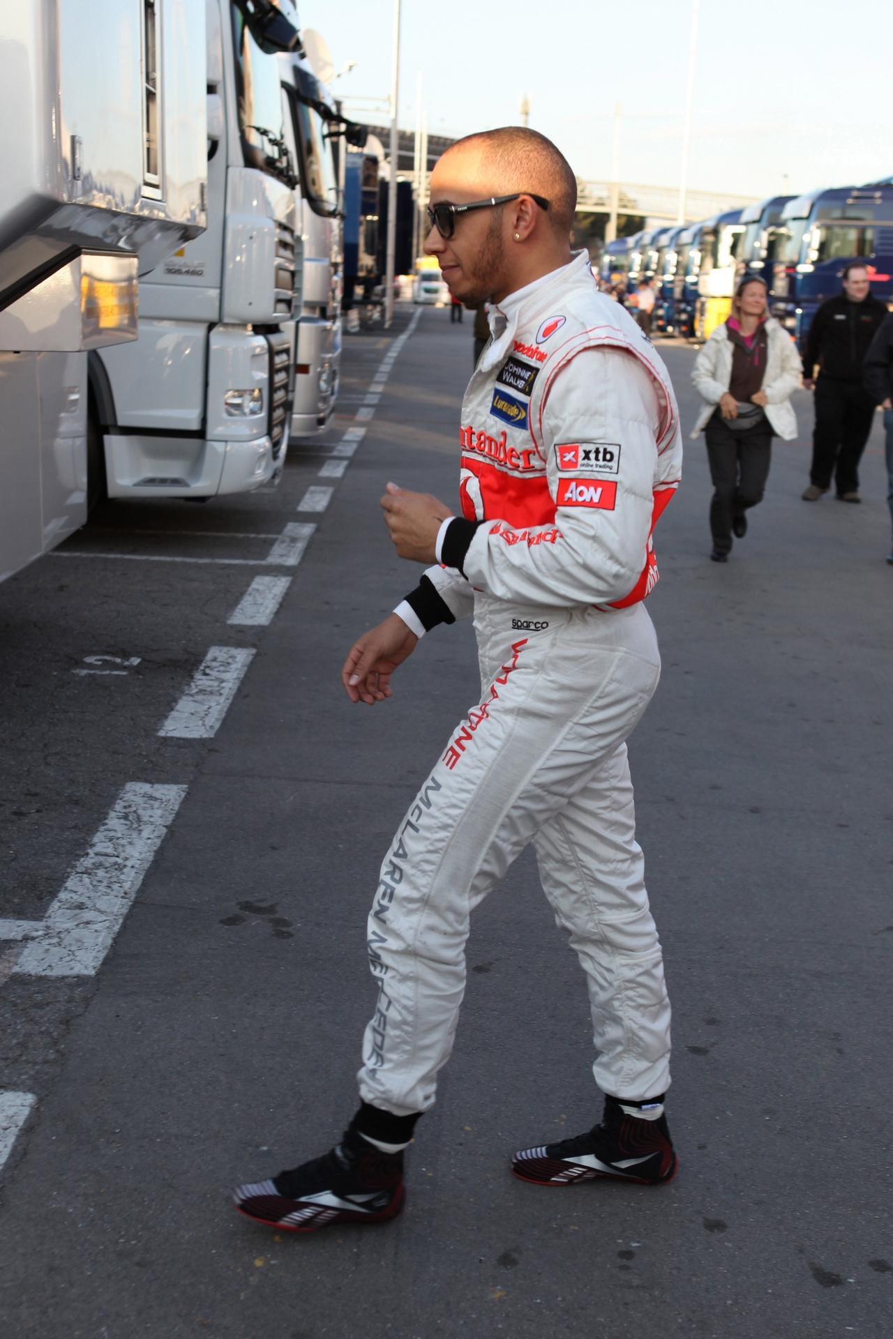 21.02.2012 Barcelona, Spain,
Lewis Hamilton (GBR), McLaren Mercedes - Formula 1 Testing, day 1 - Formula 1 World Championship 